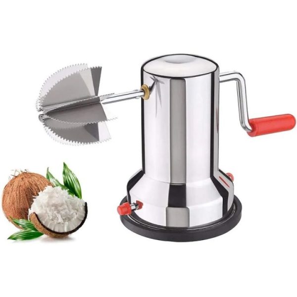 Stainless Steel Manual Coconut Scraper
