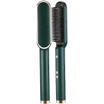 Professional Electric Hair Straightener Brush Heated Comb Straight & Curly Styling Tool - Image 2