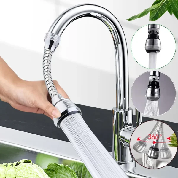 360° Flexible Kitchen Sink Faucet