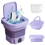 Folding Washing Machine 12L – Portable Mini Washing Machine with Touch Screen - Image 3