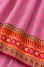 Rose Aura Premium Block Printed Flared Kurti - Image 7